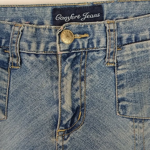 Juniors Comfort Jeans Capri Size 9/10 - Picture 3 of 8